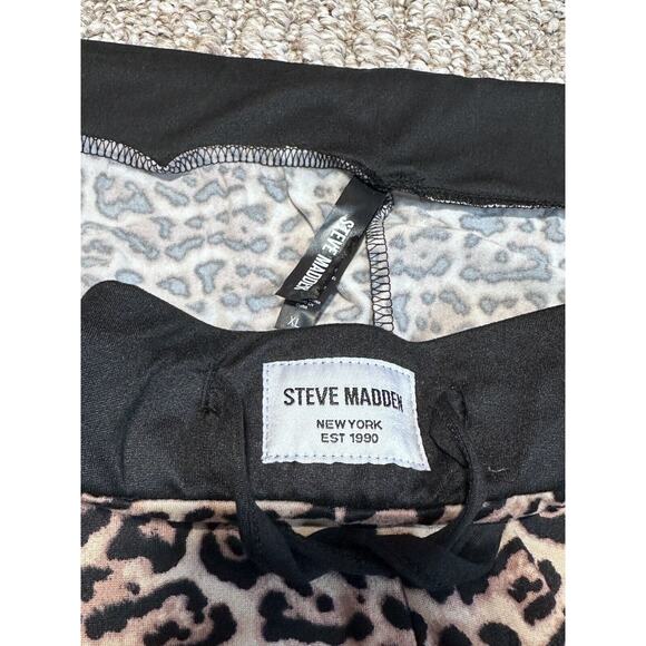 Steve Madden Leopard Print Sleep Comfy Shorts Super Soft Size XL - Picture 6 of 8